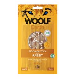 Woolf Earth NooHide Sticks Kanin Naturligt tuggummi LITEN 10st